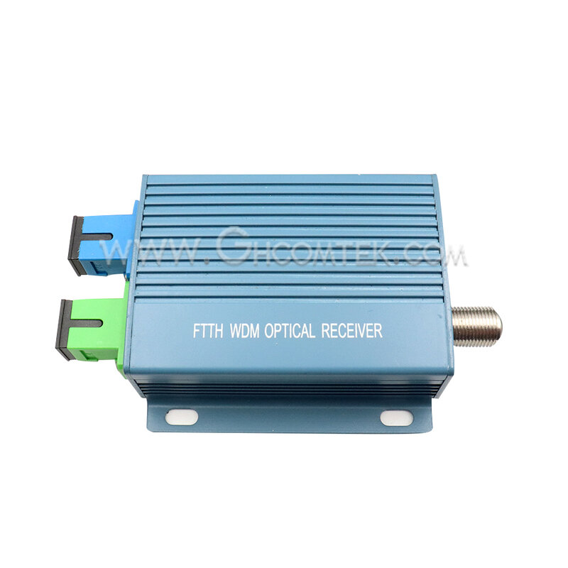 Mini CATV FTTH ricevitore passivo fibra ottica WDM Node convertitore RF Triplexer Minimode Indoor 1310nm/1490nm/1550nm senza alimentazione
