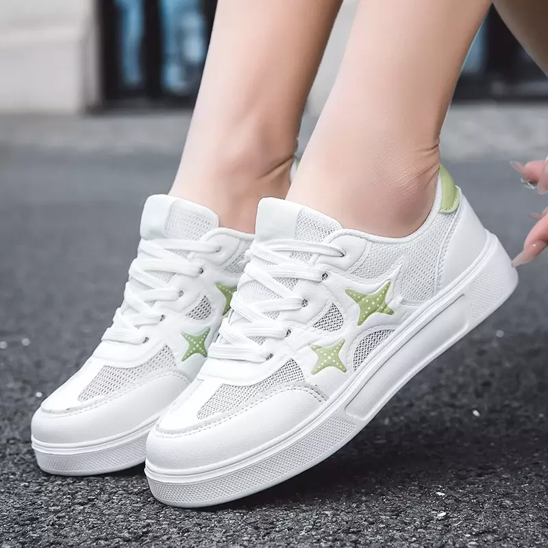 Spring New Fashion Board Shoes Women's Casual Versatile Trendy Shoes Casual Sports Shoes Comfortable and Breathable Size 35-41