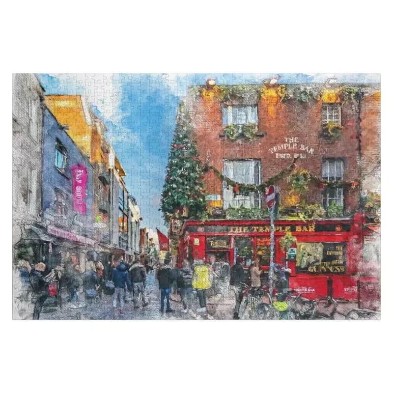 Dublin art #dublin Jigsaw Puzzle With Personalized Photo Personalized Baby Object Puzzle