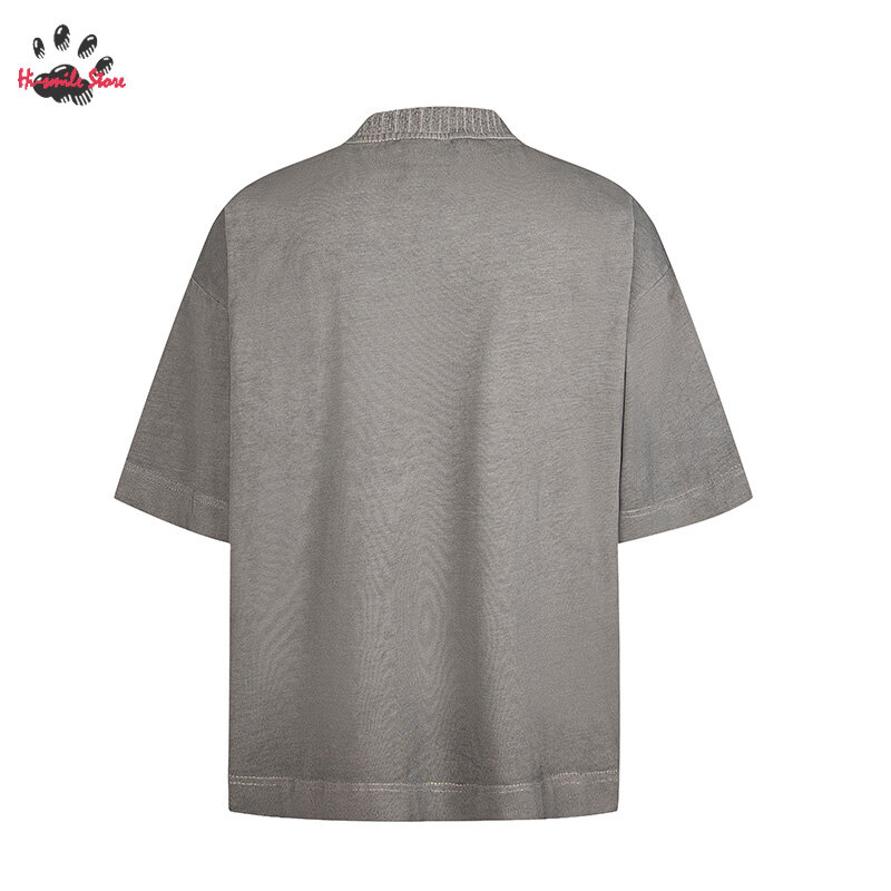 Camiseta de manga curta extragrande para homens e mulheres, streetwear casual de algodão, tops para casal, camiseta de verão de alta qualidade