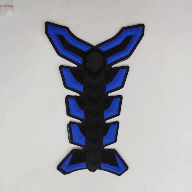 3D Rubber Gas Fuel Oil Tank Pad Protector Cover Universal Motorcycle Tank Sticker Fish Bone