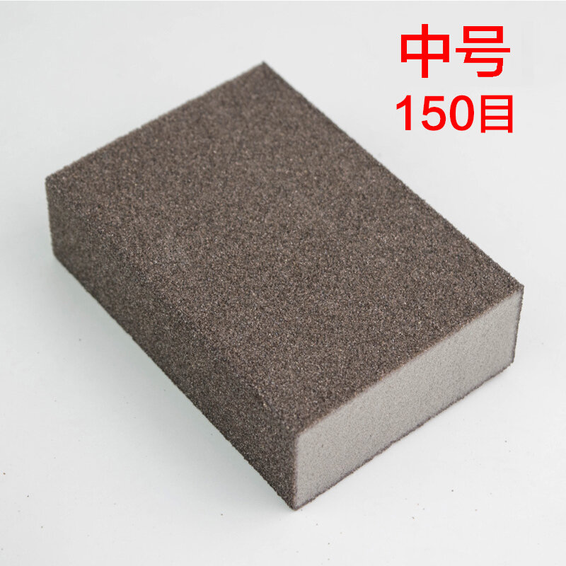Sponge Sand Block Polishing Furniture Sandpaper Derusting Wood Jade Woodworking Metal Seam  Pad Wear-resistant Wet Dry