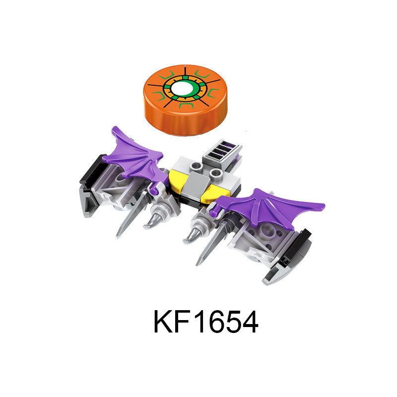 KF6154 KF6153 personaggi d'azione della serie di film di eroi di vendita caldi Mini blocchi di costruzione completi per giocattoli per bambini