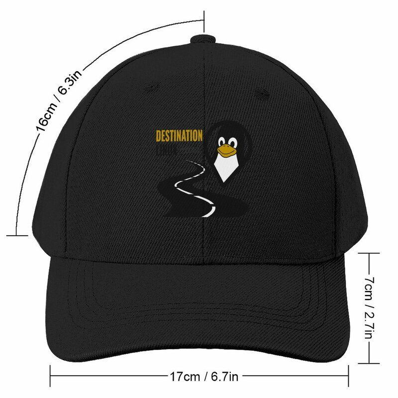 Destination Linux Podcast Baseball Cap Uv Protection Solar Hat Golf Wear Thermal Visor Hat For Men Women's