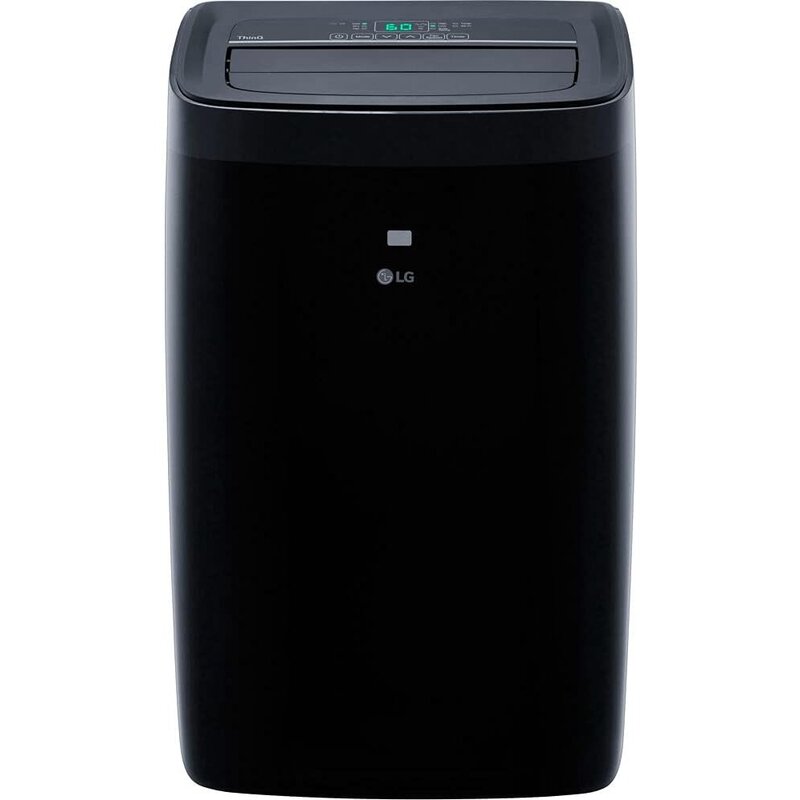 10,000 BTU Smart, 115V, Cools Sq.Ft. (18' x 25' Room Size), Portable Air Conditioner for Home with Voice Control, Works ThinQ,