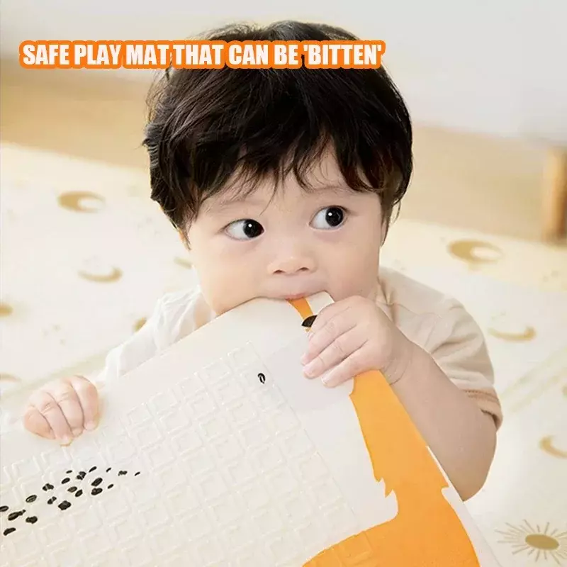 Polymères de jeu pour bébé, tapis épais, pliable, sans odeur, pour salon et maison, pour enfants