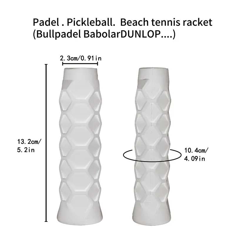 Silika Gel Undergrip untuk Padel pantai Tenis Pickleball raket Overgrip Padel aksesoris atas pegangan 2024 baru
