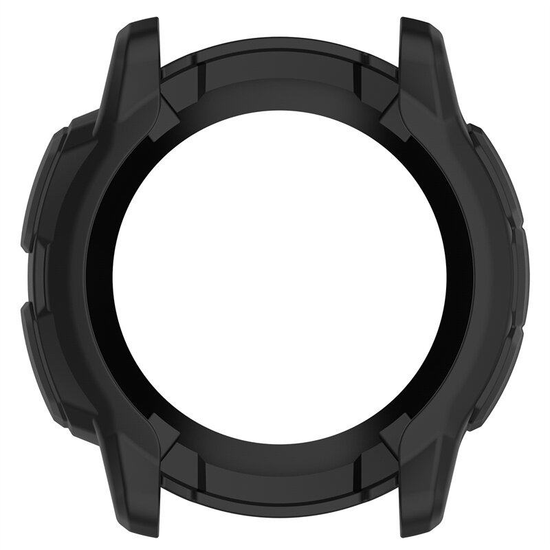 Per Garmin Instinct 2X Solar Sports Tactical Case Smart watch TPU Cover Soft Protective Bumper Screen Protector Dust Plug