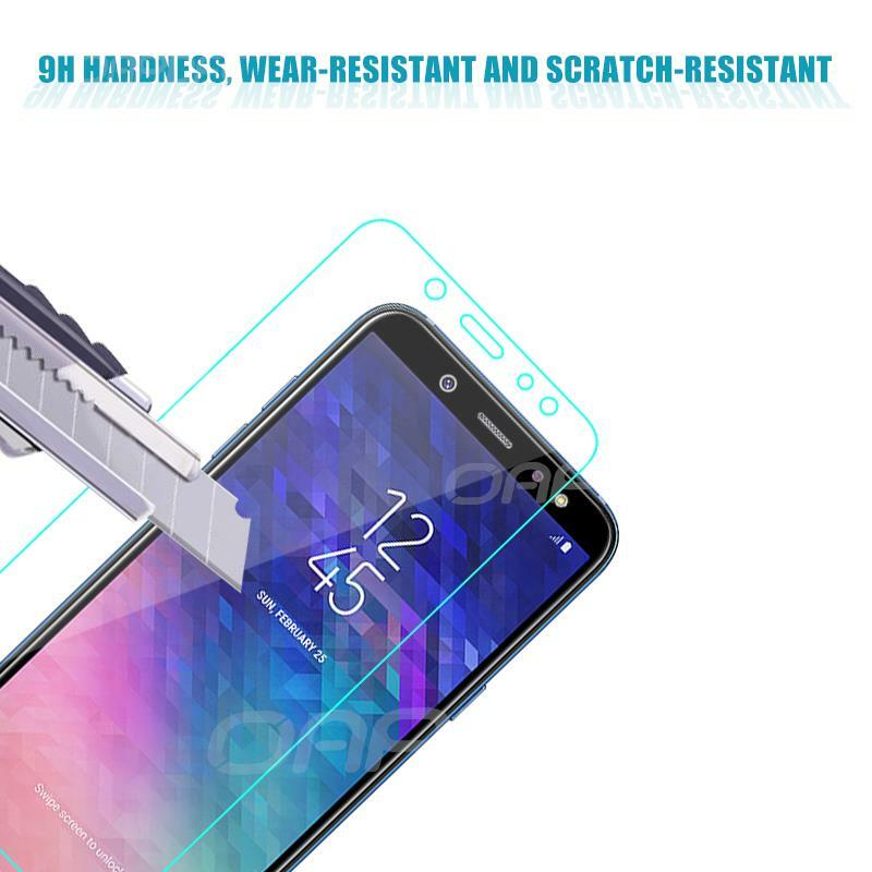 2Pcs 11D Tempered Glass For Samsung Galaxy A6 A8 J4 J6 Plus 2018 Screen Protector A5 A7 A9 J2 J3 J7 J8 2018 Protective Glas Film