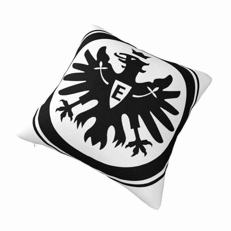 Eintracht-Taie d'oreiller carrée de Francfort, jeté de canapé