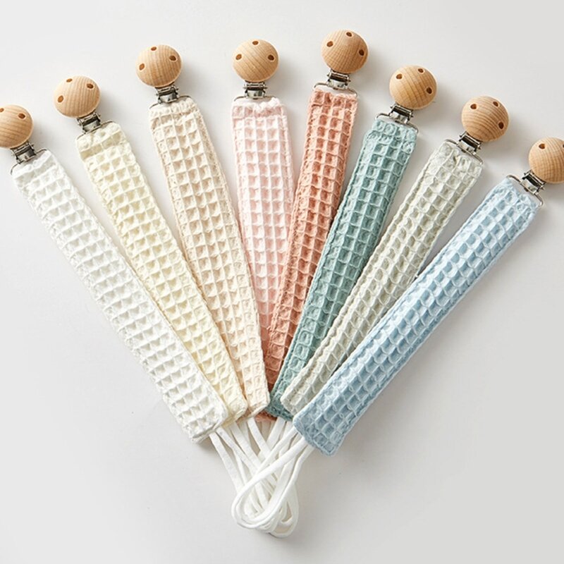 Unique Baby Nipple Soother Chain with Beech Clip Fashionable Teether Holder