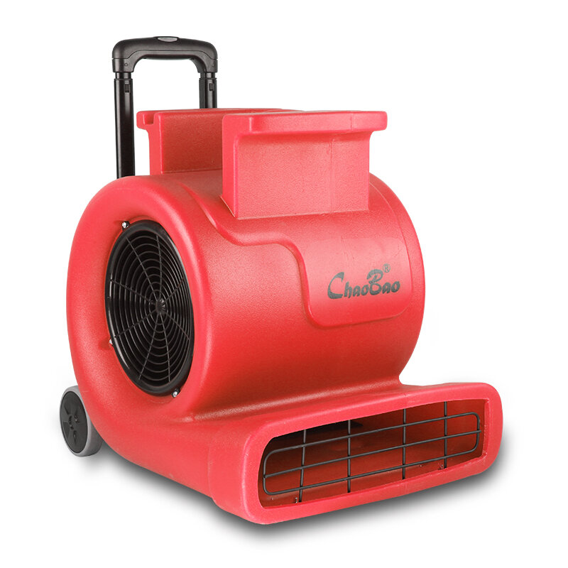 Напольная сушилка красный трехскоростной коммерческий промышленный вентилятор, настраиваемое мощное оборудование для осушения ковров