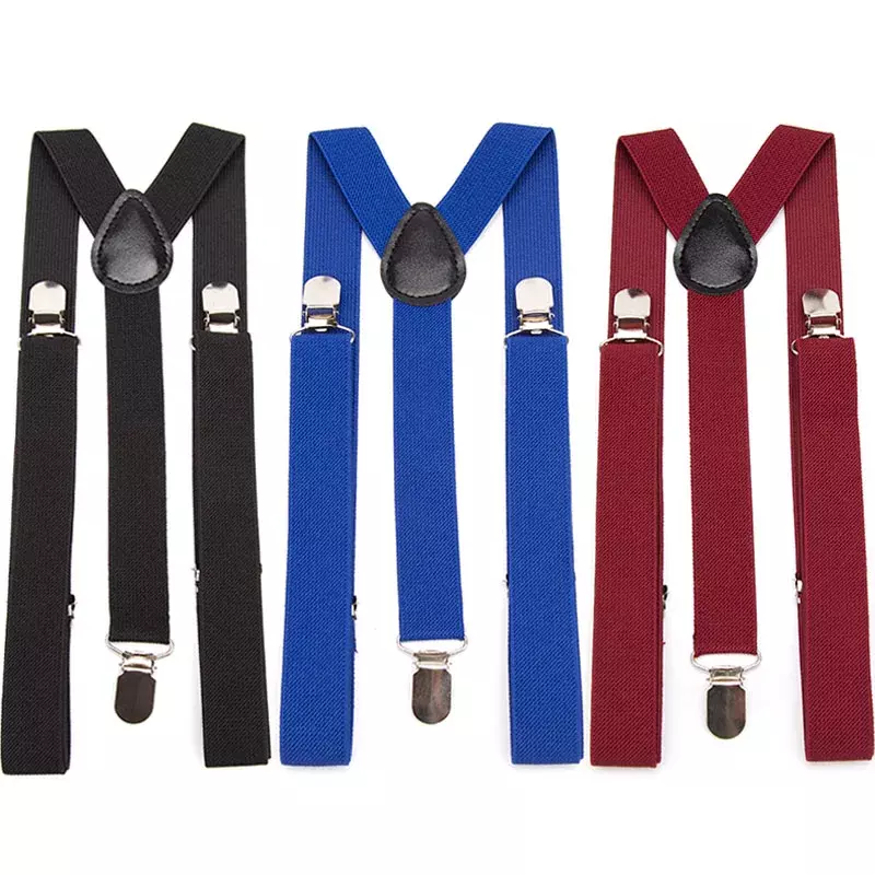 26 colori nuove bretelle elastiche Unisex Y-Back bretelle uomo regalo gentiluomo cinghie regolabili per abito da sposa accessorio quotidiano per feste