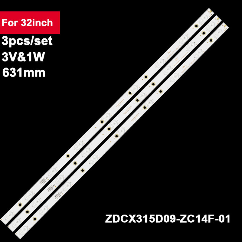 LED Backlight Strip For 32“ DEXP H32B7000E STV-32LED14 CX315DLEDM ZDCX315D09-ZC14F-01 303CX315034 LED3230