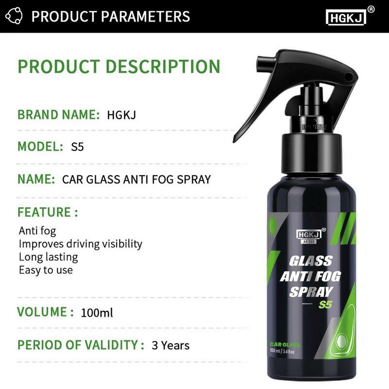 50/100/300ml vetro per auto agente antiappannamento parabrezza Spray impermeabile antipioggia vernice Nano rivestimento idrofobo pulizia auto