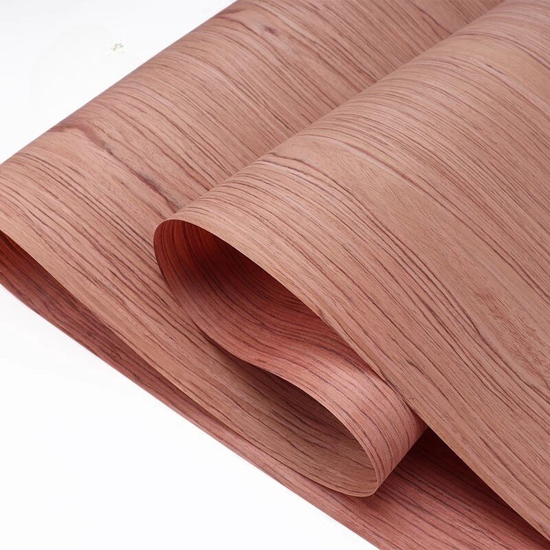 Veneer 58x250cm t0.2 mm untuk teknologi pintu kayu Interior Rosewood meja makan lapisan kayu dekorasi rumah