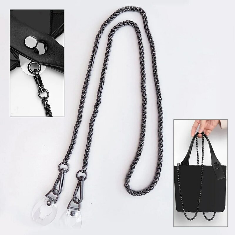 DIY Bag Transformation Accessories Anti-wear Buckle Crossbody Replacement Bag Strap Metal Bag Chain  Punch-Free Bag Accessories