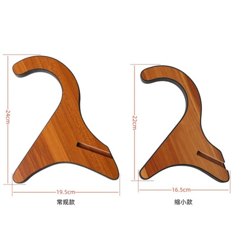De madeira Vertical Display Stand para Ukulele, guitarra pequena suporte de madeira, X-Shaped, violino portátil