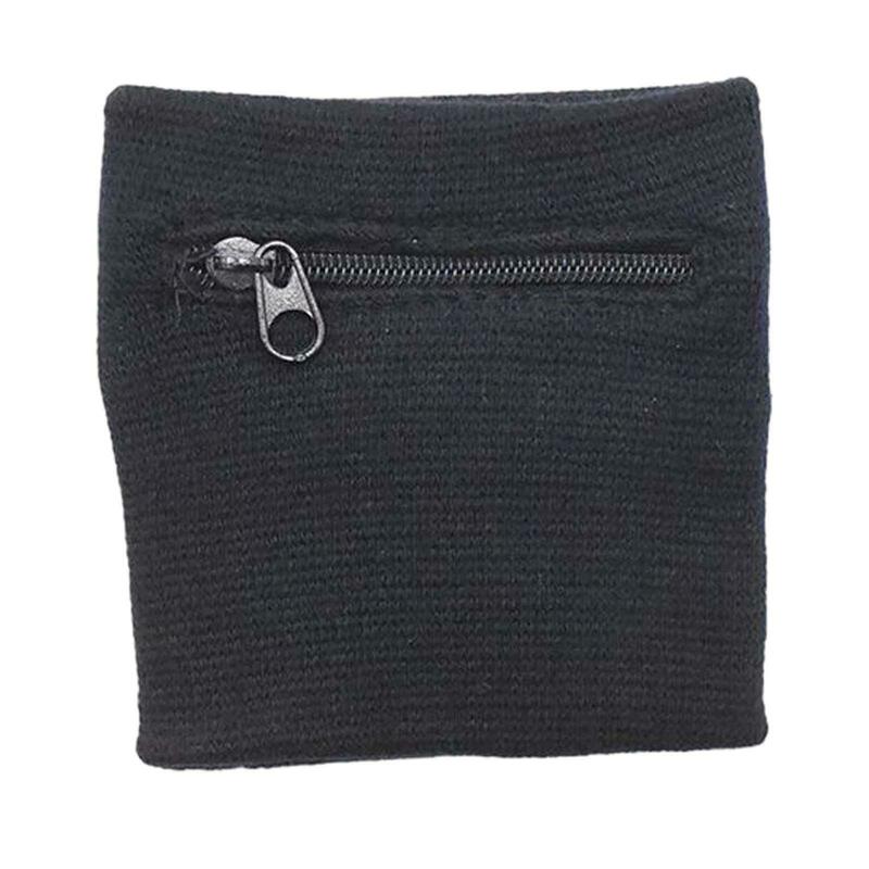 Handgelenk Brieftasche Armband leichte Tasche mit Reiß verschluss Armbänder Schweiß band Tasche für ID-Karten Schlüssel Männer Frauen zu Fuß