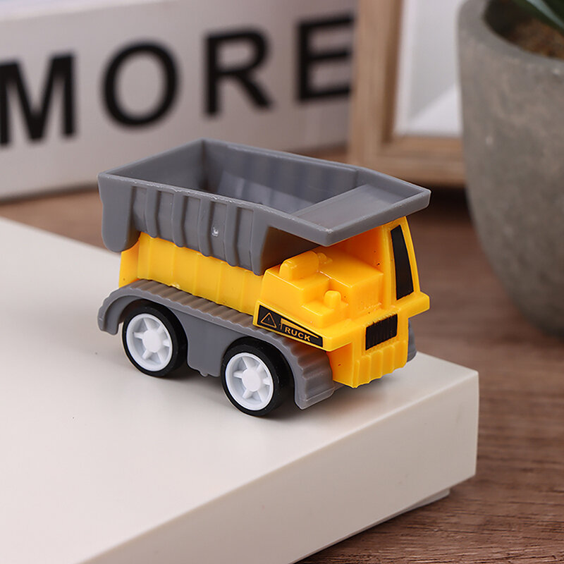 5 teile/satz pädagogische Kinder Spielzeug Bausteine Engineering Fahrzeug Modell Mini Autos Bagger Kran Muldenkipper