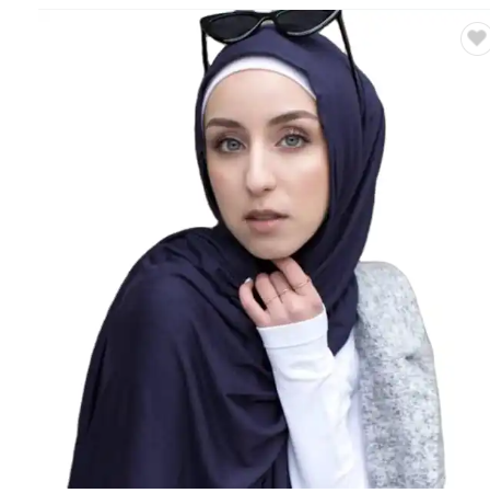Écharpe en jersey musulman pour femme, châle en coton doux et respirant, hijab à la mode, hijab de haute qualité
