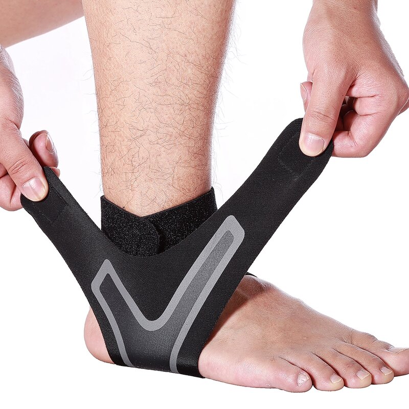 Ankle Brace Protection Plantar Fasciitis Ankle Support Sports Protector Sprain Tendonitis and Heel Pain Relief Safety Fitness