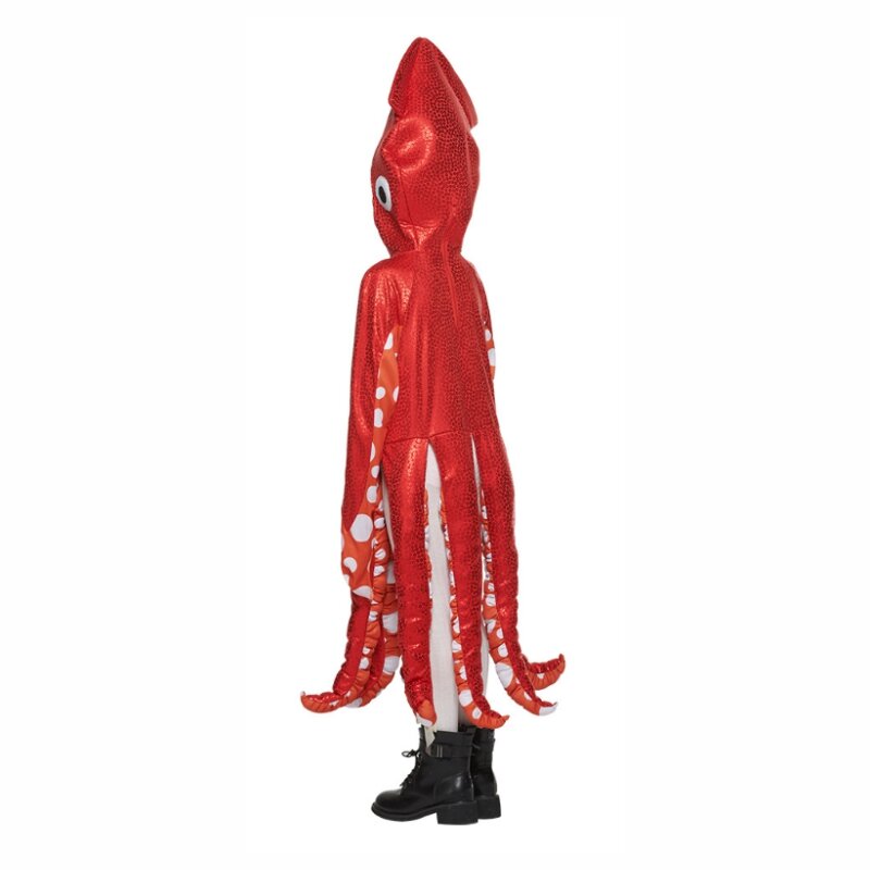 2022 Octopus เครื่องแต่งกายเทศกาลเด็กฮาโลวีนชุดคอสเพลย์ผู้หญิงการ์ตูนภาพเคลื่อนไหวแสดงชุดเสื้อผ้า