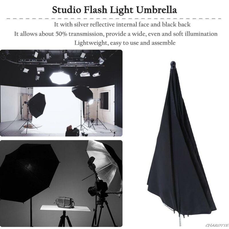 DSLR Camera Reflector Umbrella, Universal Hot Shoe Cover, Acessório de fotografia, Camera Sunshade, Rainy Holder, Acessórios para Canon