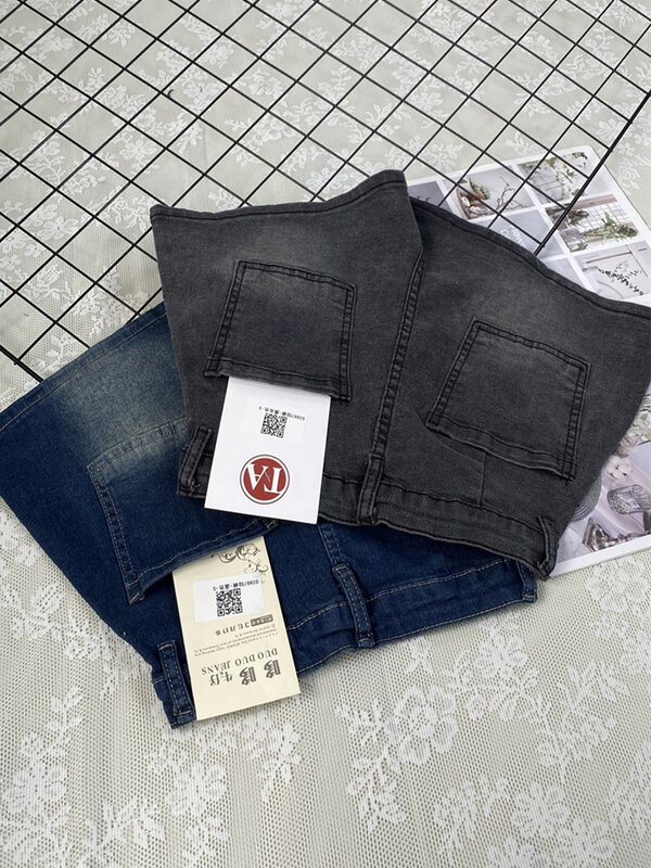 Женские джинсовые шорты с высокой талией, черные готические шорты в уличном стиле, повседневные синие джинсовые шорты в Корейском стиле Харадзюку, Y2k, лето 2023