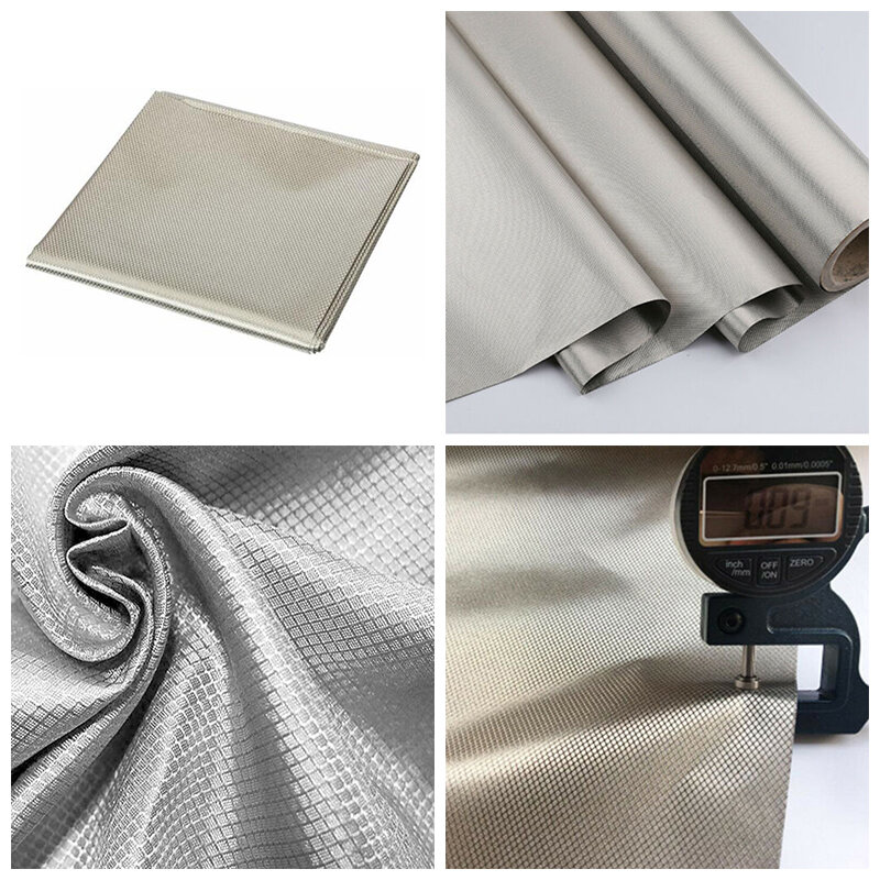 Professional Radiation Shielding Fabric Protection Conductive RFID EMF Blocking Fabric Radiowave/Microwave Shield Faraday Cloth