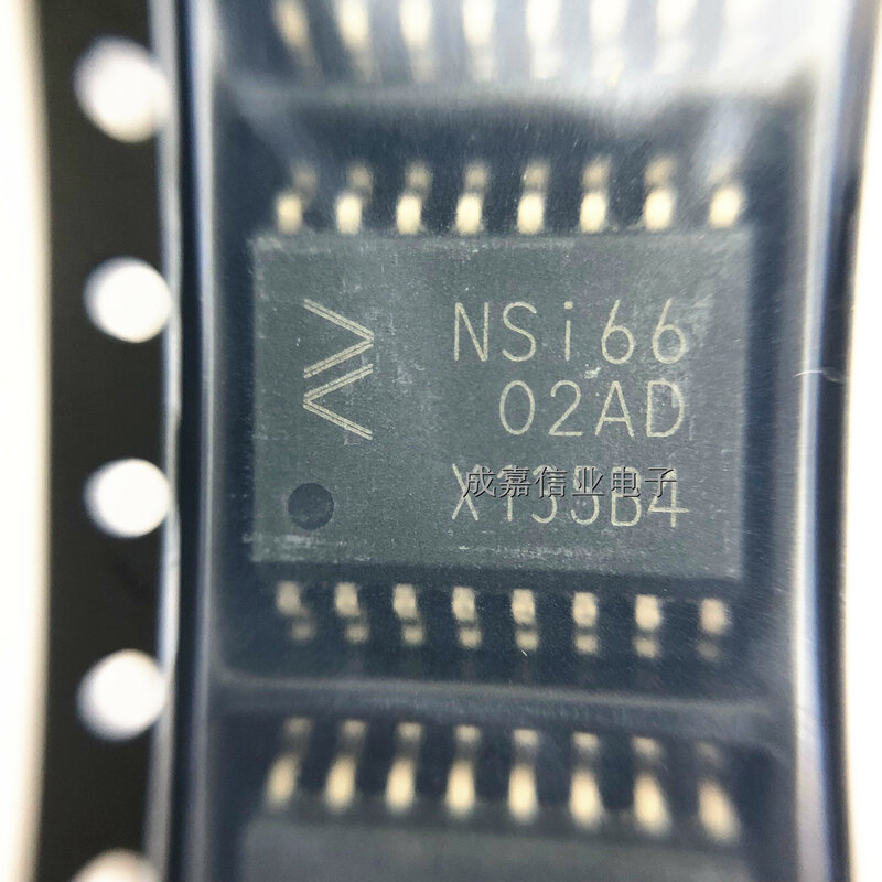 10 pz/lotto NSI6602A-DSWR SOP-16 marcatura; NSI6602AD Lsolated Dual Channel Drives temperatura di esercizio:-40 ℃ ~ 125 ℃