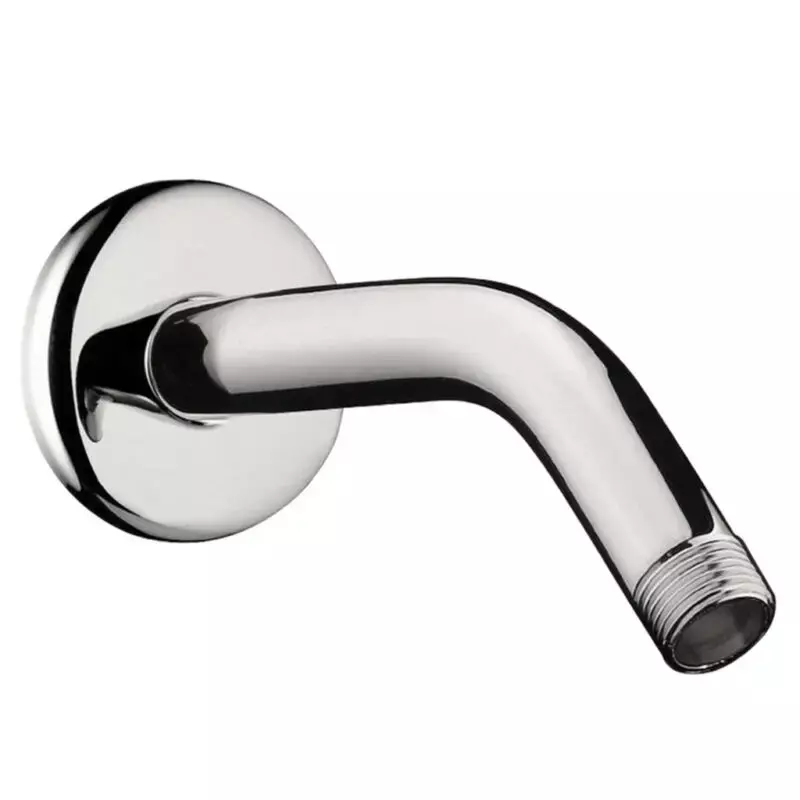 Bathroom Rainfall Shower Head Silver Chrome Water Saving Extension Shower Arm Bathroom Accessories Faucet Replacement
