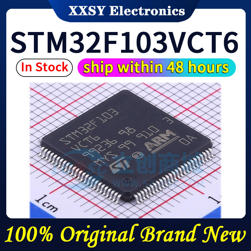 STM32F103VCT6 LQFP100, alta calidad, 100% Original, nuevo