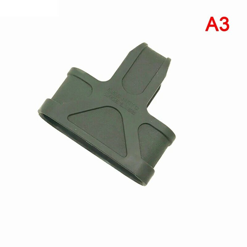 M4 클립 고무 슬리브 범용 클립 슬리브 5.56 전술 탄창 퀵 풀 세트, 삼각형 수정 액세서리, 1 개