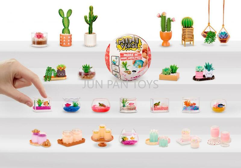 Make It Mini Lifestyle Miniverse Mini Collectibles Make It Mini Food Succulents Mystery Blind Box DIY Resin Play Replica Items