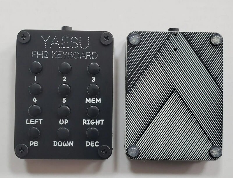 FH-2ชุดรีโมทคอนโทรลปุ่มกดแป้นพิมพ์ภายนอกสำหรับ YAESU FT-891 FT-991A FT-DX3000 FT-DX5000