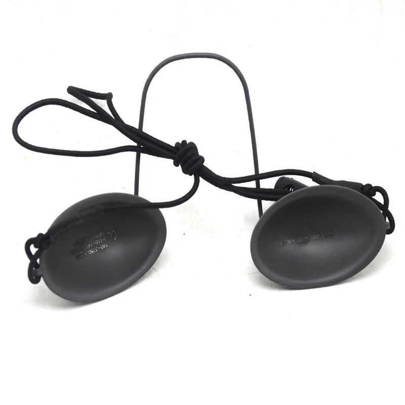 Aço inoxidável Óculos Eyepatch, Proteção Laser Goggles, IPL Beleza, OD7 +, 190-14000nm