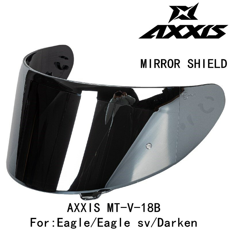 Universalรถจักรยานยนต์Shield MT-V-18BสำหรับAXXISหมวกกันน็อกเอกอีเอ้กเอย/EAGLE SV/DRAKEN Original AXXISกระจก