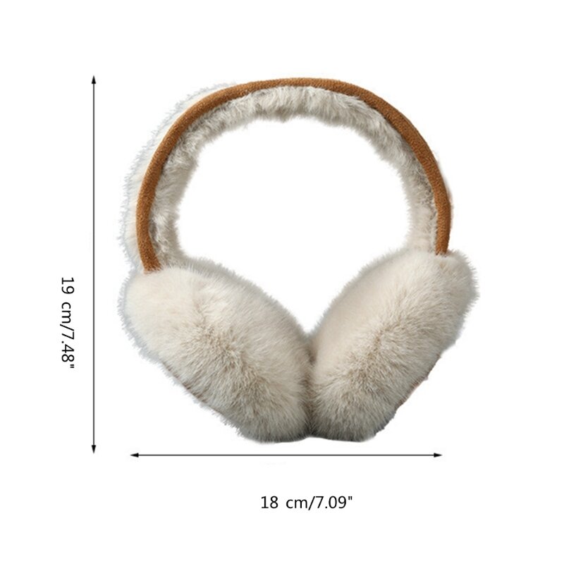 추운 날씨에 딱 맞는 남성과 여성을 위한 세련된 귀 덮개 플러시 워머
