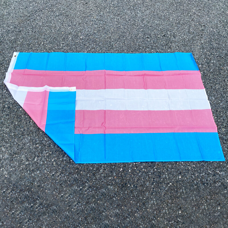 Flaga Aerlxemrbrae rainbow nowa flaga transgenderowa 5 stóp * 3 ft - 100% poliester Gay Pride gay flag