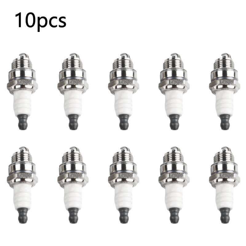 10-Pcs L7T Spark Plugs For Stihl Hedge Trimmer Lawnmover Blower For Partner 350/351 Chainsaw Gas Scooter Garden Tools Accessoriy