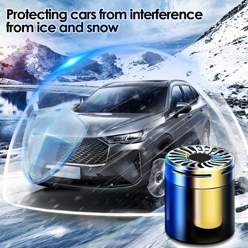 Anti-freezing Ice Snow Remover For Car Window Electromagnetic Molecular Interference Vibrating De-snowing Device