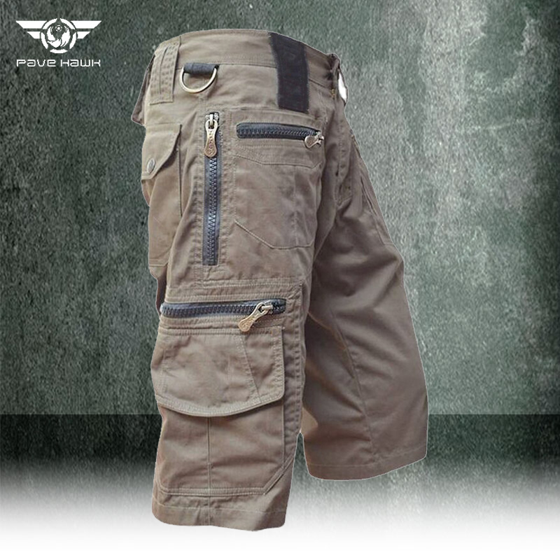Pantalones cortos militares para hombre, Shorts tácticos con múltiples bolsillos, informales, para caza al aire libre, pesca, todoterreno, talla 5XL