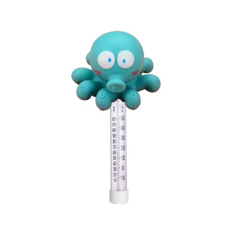 Cartoon Ocean Animal Floating Pool Thermometer Peralatan Serbaguna
