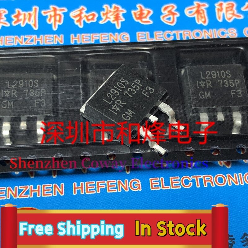 10PCS-30PCS  L2910S IRL2910S  TO-263 100V 55A   In Stock Fast Shipping