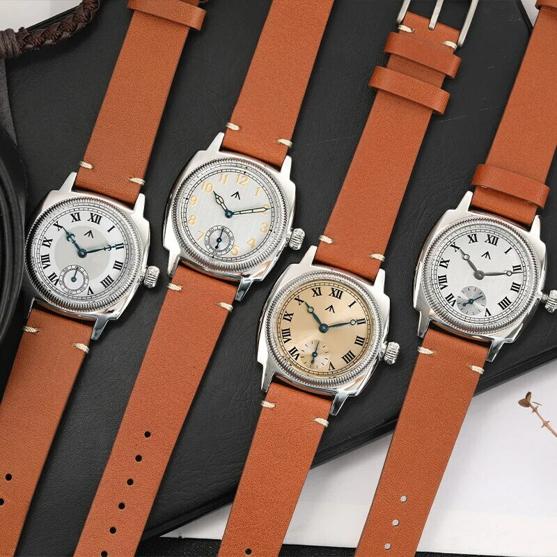 Militou ML03 VD78 Quartz Watch, Relógio Mergulhador Impermeável, Aço Inoxidável Square Case, Relógio de pulso Retro Sapphire, 100m