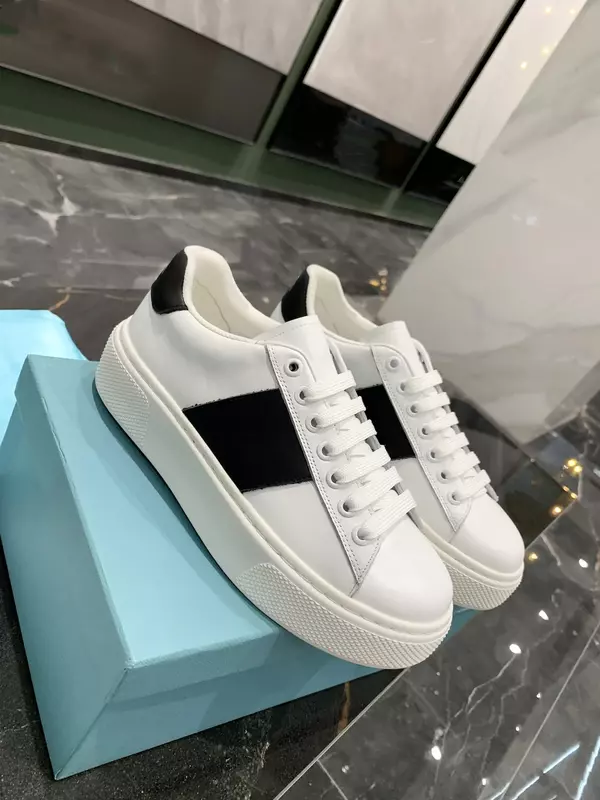 Little white shoes for men and women's sports, breathable and versatile trendy shoes, casual board shoes, real leather shoes