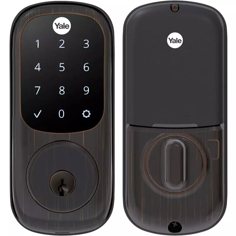 Yale Assure Lock-Écran tactile Wi-Fi Smart Lock, bronze frotté à l'huile