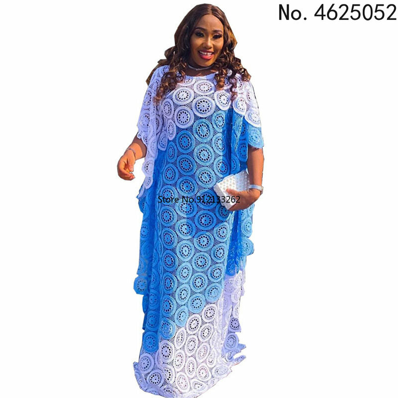 African Party Dresses for Women Elegant Lace Africa Clothing New Muslim Fashion Abayas Dashiki Robe Kaftan Long Maxi Dress 2023