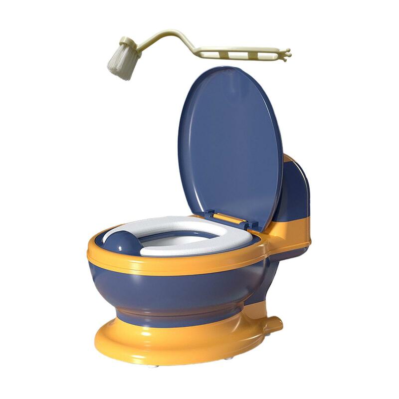 Toilet Training Potty Infants Toilet Seat Compact Size Easy to Clean (Brush